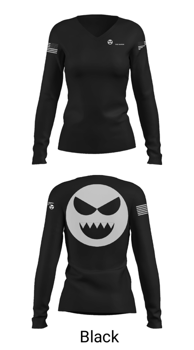 UGA 37821175 Women's Long Sleeve V-neck Shirt - 13