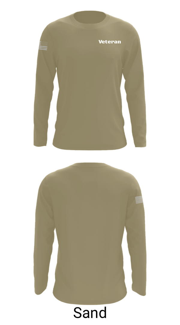 Long Sleeve Performance Shirt, Veteran, Navy, Teamtime, Team time, sublimation, custom sports apparel, team uniforms, spirit wear, spiritwear, sports uniforms, custom shirts, team store, custom team store, fundraiser sports, apparel fundraiser