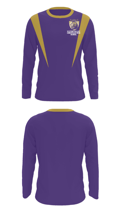 Victor Valley Christian High School 28915688 Long Sleeve Performance Shirt - 31