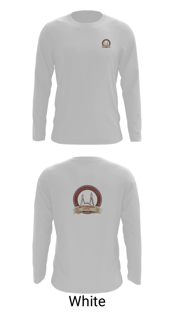 Long Sleeve Performance Shirt, Kattys Desserts, , Teamtime, Team time, sublimation, custom sports apparel, team uniforms, spirit wear, spiritwear, sports uniforms, custom shirts, team store, custom team store, fundraiser sports, apparel fundraiser