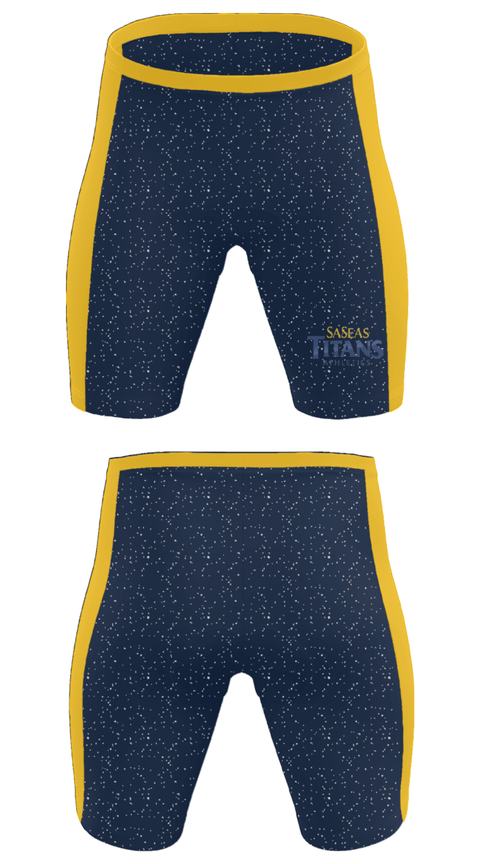 Men's Compression Shorts, Saseas Titans Athletics, Spirit Store, Teamtime, Team time, sublimation, custom sports apparel, team uniforms, spirit wear, spiritwear, sports uniforms, custom shirts, team store, custom team store, fundraiser sports, apparel fundraiser