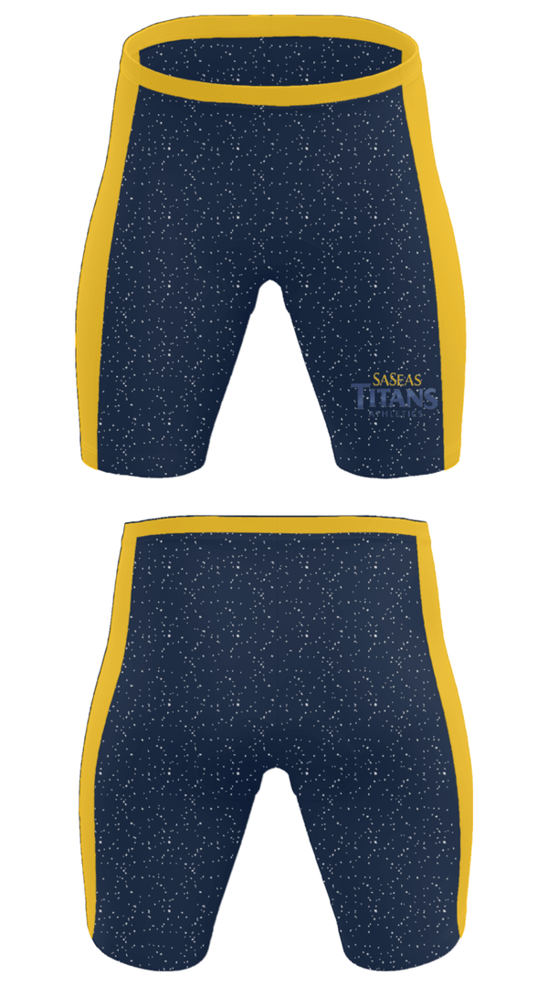 Men's Compression Shorts, Saseas Titans Athletics, Spirit Store, Teamtime, Team time, sublimation, custom sports apparel, team uniforms, spirit wear, spiritwear, sports uniforms, custom shirts, team store, custom team store, fundraiser sports, apparel fundraiser