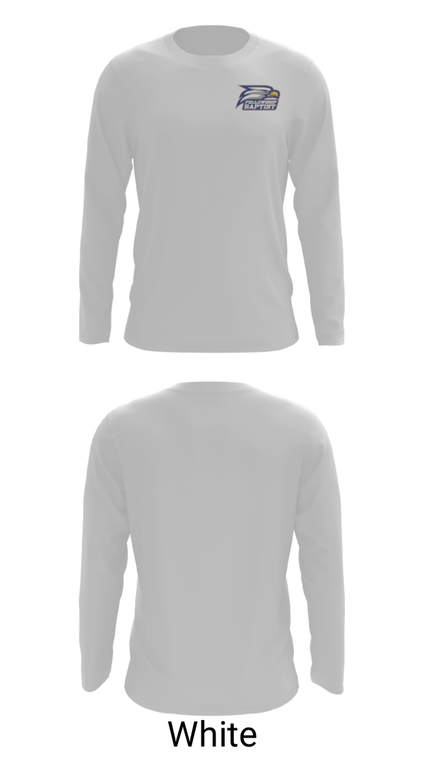 Long Sleeve Performance Shirt, Fellowship Baptist Academy, Spirit Store, Teamtime, Team time, sublimation, custom sports apparel, team uniforms, spirit wear, spiritwear, sports uniforms, custom shirts, team store, custom team store, fundraiser sports, apparel fundraiser
