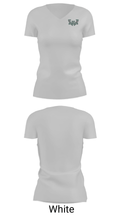 Woodland High School 16515476 Women's Short Sleeve V-neck Shirt - 7