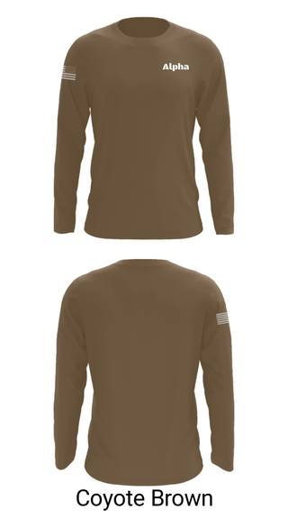 Long Sleeve Performance Shirt, , Air Force, Teamtime, Team time, sublimation, custom sports apparel, team uniforms, spirit wear, spiritwear, sports uniforms, custom shirts, team store, custom team store, fundraiser sports, apparel fundraiser