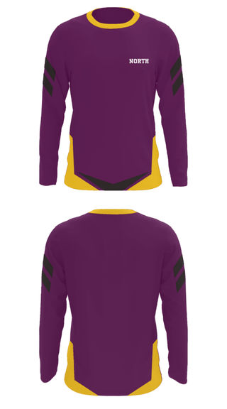 Long Sleeve Performance Shirt, North, Women's Volleyball, Teamtime, Team time, sublimation, custom sports apparel, team uniforms, spirit wear, spiritwear, sports uniforms, custom shirts, team store, custom team store, fundraiser sports, apparel fundraiser