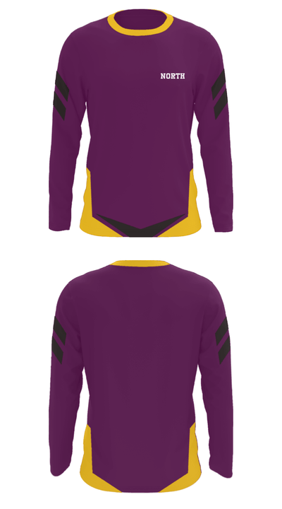 North 12078567 Long Sleeve Performance Shirt - 33