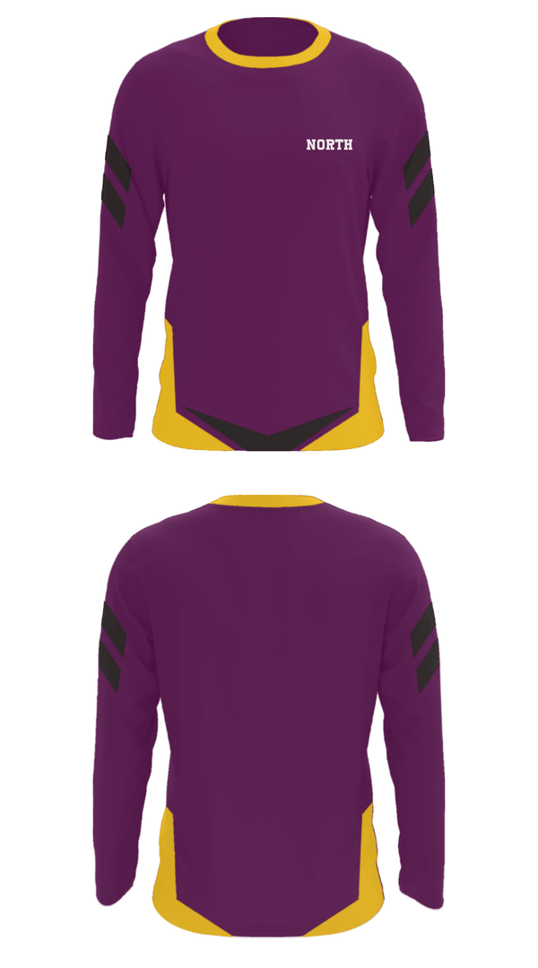 Long Sleeve Performance Shirt, North, Women's Volleyball, Teamtime, Team time, sublimation, custom sports apparel, team uniforms, spirit wear, spiritwear, sports uniforms, custom shirts, team store, custom team store, fundraiser sports, apparel fundraiser