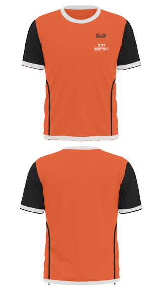 Short Sleeve Performance Shirt, Blitz Basketball, Men's Basketball, Teamtime, Team time, sublimation, custom sports apparel, team uniforms, spirit wear, spiritwear, sports uniforms, custom shirts, team store, custom team store, fundraiser sports, apparel fundraiser