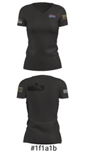 QRFup.org 47459873 Women's Short Sleeve V-neck Shirt - 4