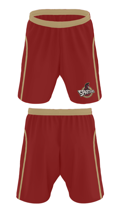 Georgia Spartans Basketball 36672307 Athletic Shorts With Pockets - 28