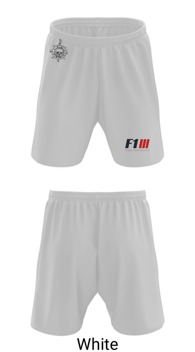 F1 Home Remodeling 33295350 Athletic Shorts With Pockets - 1