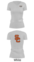 South Charleston High School Wrestling 65389463 Women's Short Sleeve V-neck Shirt - 7