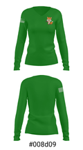 Hamilton County Preschool Center 79731778 Women's Long Sleeve V-neck Shirt - 20