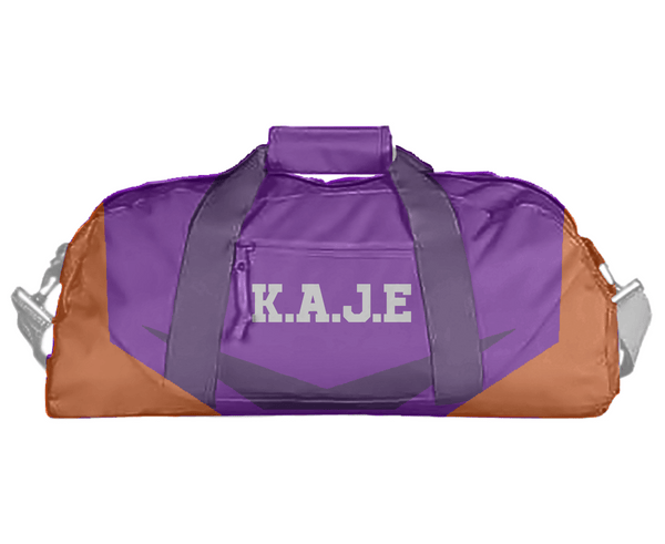 Duffle Bag, K.A.J.E, , Teamtime, Team time, sublimation, custom sports apparel, team uniforms, spirit wear, spiritwear, sports uniforms, custom shirts, team store, custom team store, fundraiser sports, apparel fundraiser