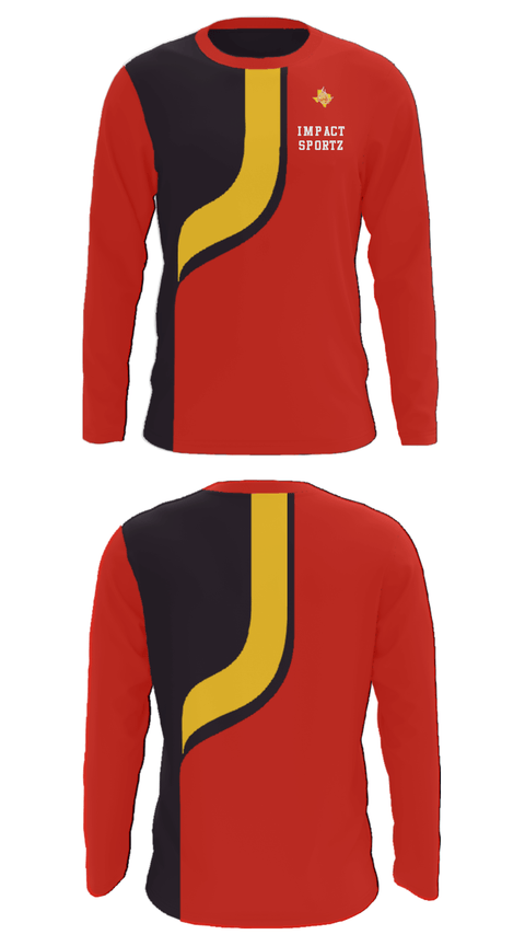 Long Sleeve Performance Shirt, Impact Sportz, Spirit Store, Teamtime, Team time, sublimation, custom sports apparel, team uniforms, spirit wear, spiritwear, sports uniforms, custom shirts, team store, custom team store, fundraiser sports, apparel fundraiser