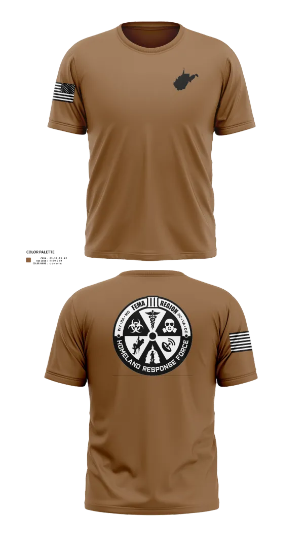 Short Sleeve Performance Shirt, Region 3 Homeland Response Force, , Teamtime, Team time, sublimation, custom sports apparel, team uniforms, spirit wear, spiritwear, sports uniforms, custom shirts, team store, custom team store, fundraiser sports, apparel fundraiser