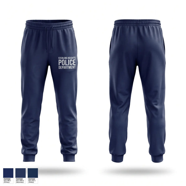 Sweatpants, Sterling Heights Police Department, Police, Teamtime, Team time, sublimation, custom sports apparel, team uniforms, spirit wear, spiritwear, sports uniforms, custom shirts, team store, custom team store, fundraiser sports, apparel fundraiser