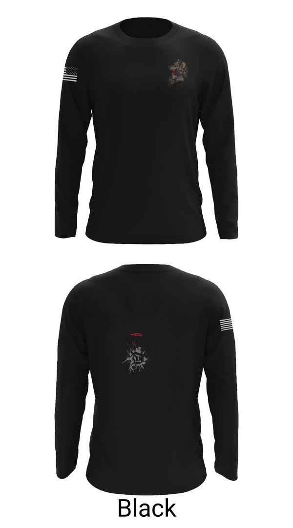 Long Sleeve Performance Shirt, 101st airborne 1-327, Army, Teamtime, Team time, sublimation, custom sports apparel, team uniforms, spirit wear, spiritwear, sports uniforms, custom shirts, team store, custom team store, fundraiser sports, apparel fundraiser