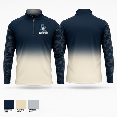 Ohio county 95337841 Quarter Zip Jacket - 1