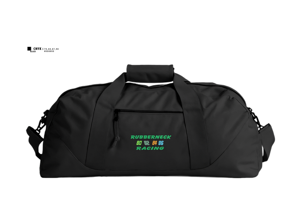 Duffle Bag, Rubberneck Racing, , Teamtime, Team time, sublimation, custom sports apparel, team uniforms, spirit wear, spiritwear, sports uniforms, custom shirts, team store, custom team store, fundraiser sports, apparel fundraiser
