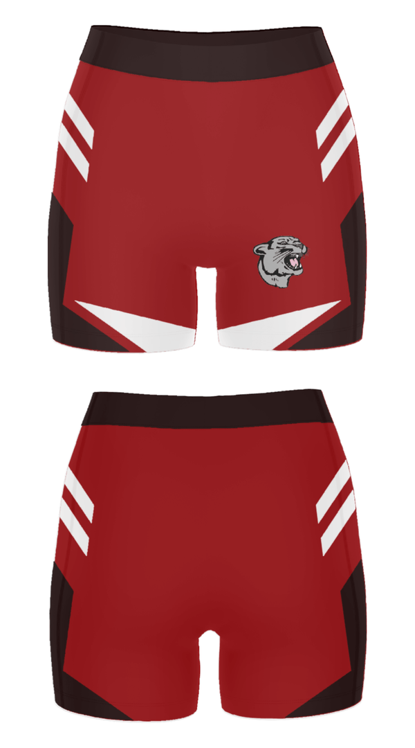 Women's Compression Shorts, Iowa-Grant Elementary School, Spirit Store, Teamtime, Team time, sublimation, custom sports apparel, team uniforms, spirit wear, spiritwear, sports uniforms, custom shirts, team store, custom team store, fundraiser sports, apparel fundraiser