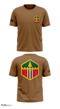 350th engineer company 67180799 Old School Cotton Feel Shirt - 1