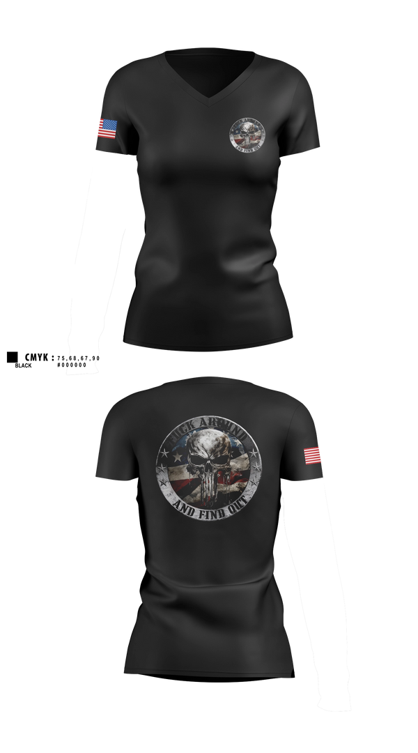 Womens Short Sleeve Vneck Shirt, TFOD, , Teamtime, Team time, sublimation, custom sports apparel, team uniforms, spirit wear, spiritwear, sports uniforms, custom shirts, team store, custom team store, fundraiser sports, apparel fundraiser