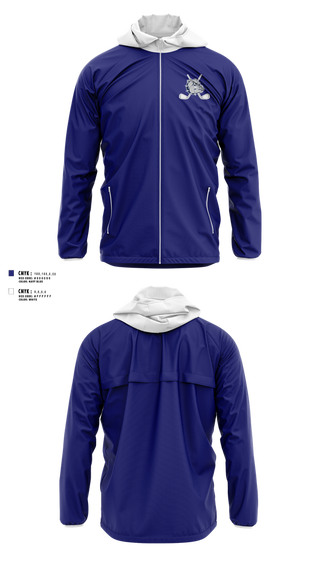 Windbreaker, Rockland High School Golf, Golf, Teamtime, Team time, sublimation, custom sports apparel, team uniforms, spirit wear, spiritwear, sports uniforms, custom shirts, team store, custom team store, fundraiser sports, apparel fundraiser