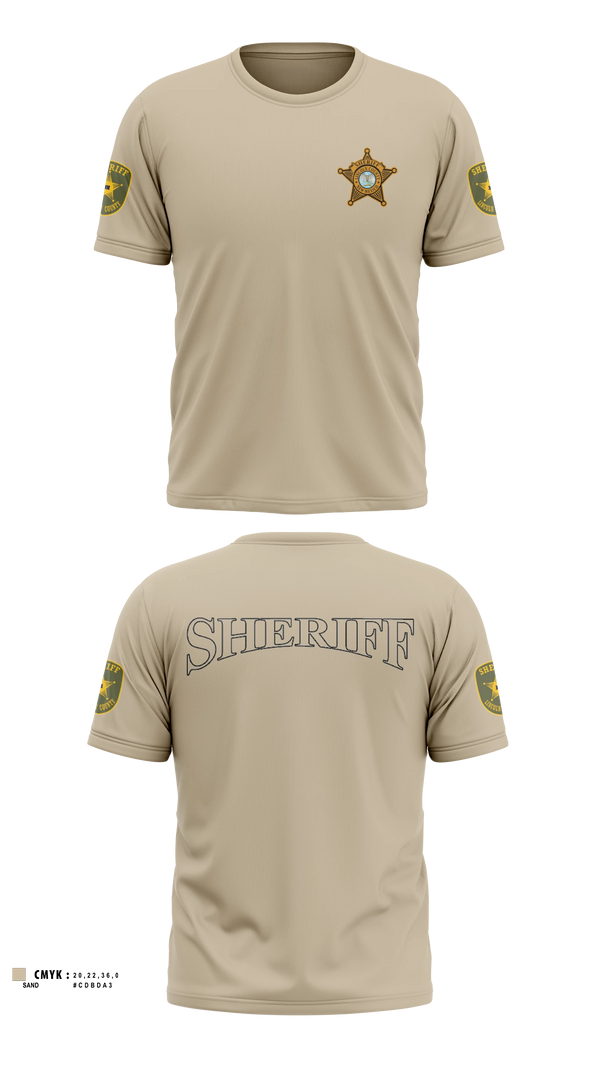Old School Cotton Feel Shirt, Lincoln County Sheriffs office, Police, Teamtime, Team time, sublimation, custom sports apparel, team uniforms, spirit wear, spiritwear, sports uniforms, custom shirts, team store, custom team store, fundraiser sports, apparel fundraiser