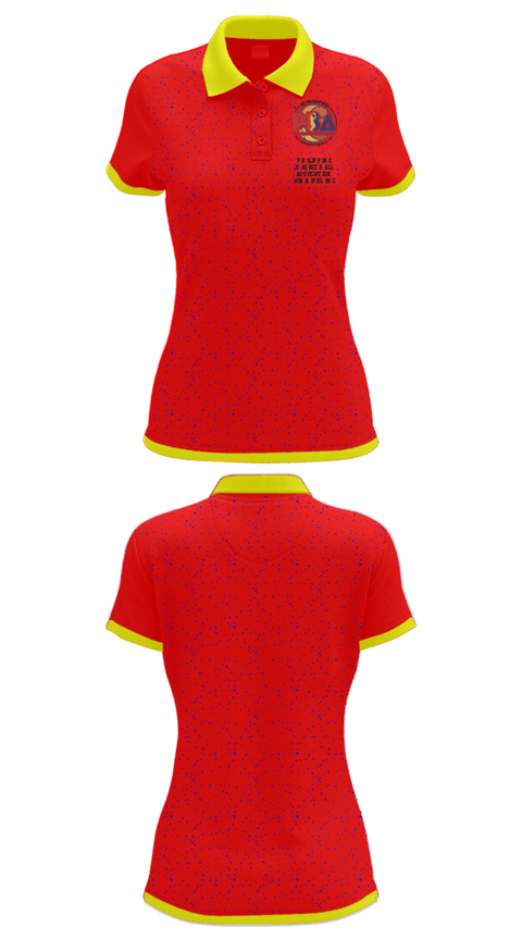 Women's Short Sleeve Performance Polo, Philippine Basketball Association Winnipeg Inc, Men's Basketball, Teamtime, Team time, sublimation, custom sports apparel, team uniforms, spirit wear, spiritwear, sports uniforms, custom shirts, team store, custom team store, fundraiser sports, apparel fundraiser