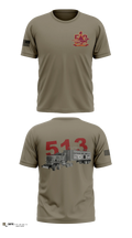 513th Transportation Company 84942366 Old School Cotton Feel Shirt - 3