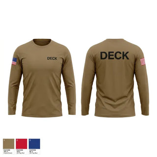 Long Sleeve Performance Shirt, DECK, Navy, Teamtime, Team time, sublimation, custom sports apparel, team uniforms, spirit wear, spiritwear, sports uniforms, custom shirts, team store, custom team store, fundraiser sports, apparel fundraiser