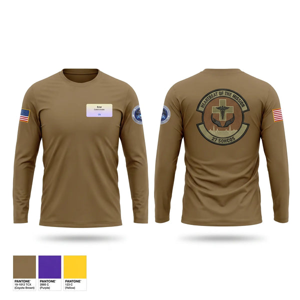 Long Sleeve Performance Shirt, blah, Air Force, Teamtime, Team time, sublimation, custom sports apparel, team uniforms, spirit wear, spiritwear, sports uniforms, custom shirts, team store, custom team store, fundraiser sports, apparel fundraiser