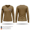 B.H.B.A.N. 34558658 Women's Long Sleeve V-neck Shirt - 1