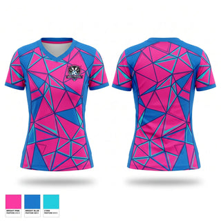 Womens Short Sleeve Vneck Shirt, Kali Futsal, Women's Soccer, Teamtime, Team time, sublimation, custom sports apparel, team uniforms, spirit wear, spiritwear, sports uniforms, custom shirts, team store, custom team store, fundraiser sports, apparel fundraiser