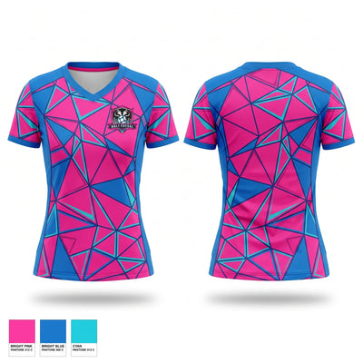 Kali Futsal Women's Short Sleeve V-neck Shirt - 1