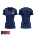 Guadalupe County Fire Rescue Women's Short Sleeve V-neck Shirt - 1