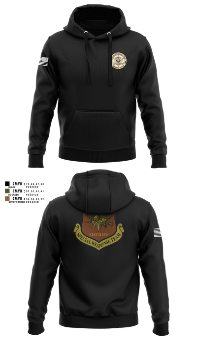 Evangeline Parish Sheriffs Office S.R.T Hoodie - 100