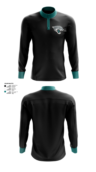Quarter Zip Jacket, Forestview Jaguars, Men's Basketball, Teamtime, Team time, sublimation, custom sports apparel, team uniforms, spirit wear, spiritwear, sports uniforms, custom shirts, team store, custom team store, fundraiser sports, apparel fundraiser