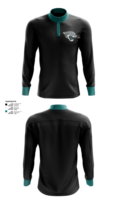Forestview Jaguars Quarter Zip Jacket - 23