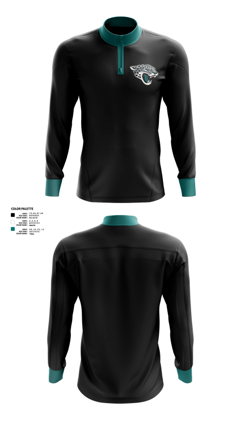 Quarter Zip Jacket, Forestview Jaguars, Men's Basketball, Teamtime, Team time, sublimation, custom sports apparel, team uniforms, spirit wear, spiritwear, sports uniforms, custom shirts, team store, custom team store, fundraiser sports, apparel fundraiser