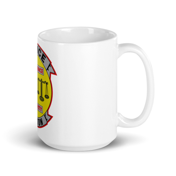 Newton Police Department 7766110 White Glossy Mug - Small