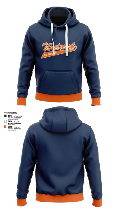 Westmont Youth Baseball 21491450 Hoodie - 2