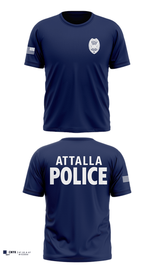 Short Sleeve Performance Shirt, Attalla Police Department, Police, Teamtime, Team time, sublimation, custom sports apparel, team uniforms, spirit wear, spiritwear, sports uniforms, custom shirts, team store, custom team store, fundraiser sports, apparel fundraiser