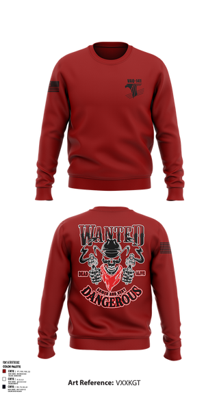 Crew Neck Sweatshirt, Vaq-141, , Teamtime, Team time, sublimation, custom sports apparel, team uniforms, spirit wear, spiritwear, sports uniforms, custom shirts, team store, custom team store, fundraiser sports, apparel fundraiser