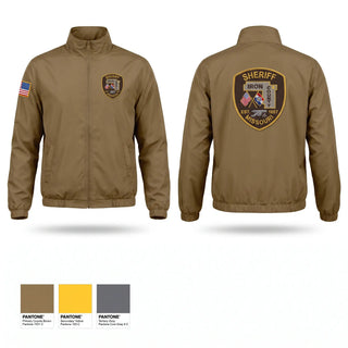 Windbreaker, Iron County Sheriffs Office, Police, Teamtime, Team time, sublimation, custom sports apparel, team uniforms, spirit wear, spiritwear, sports uniforms, custom shirts, team store, custom team store, fundraiser sports, apparel fundraiser