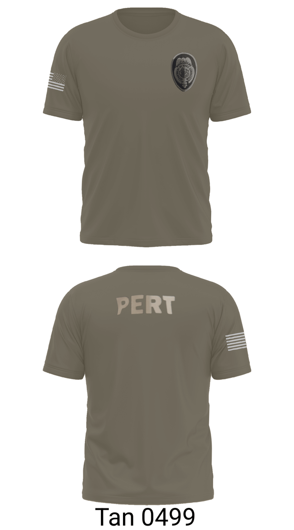Short Sleeve Performance Shirt, Prison Emergency Response Team, Police, Teamtime, Team time, sublimation, custom sports apparel, team uniforms, spirit wear, spiritwear, sports uniforms, custom shirts, team store, custom team store, fundraiser sports, apparel fundraiser