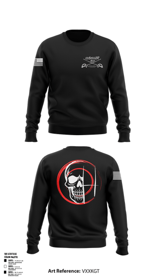 Crew Neck Sweatshirt, HHT 2-101, National Guard, Teamtime, Team time, sublimation, custom sports apparel, team uniforms, spirit wear, spiritwear, sports uniforms, custom shirts, team store, custom team store, fundraiser sports, apparel fundraiser