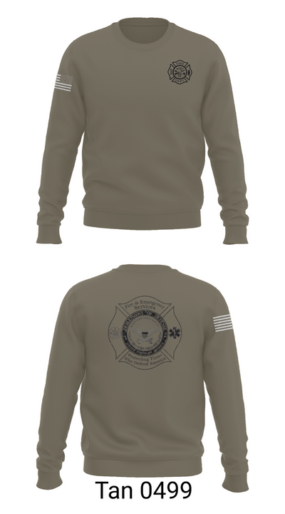 Fundamentals 58616940 Crew Neck Sweatshirt - 65